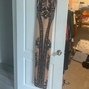 Angel brinks bodycon maxi dress sz L/xl